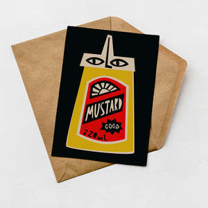 Mustard Card (Pack of 6)
