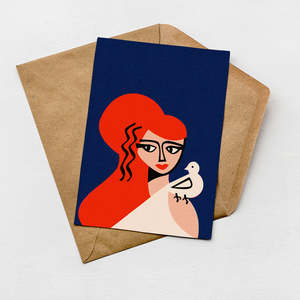 Portrait Cards: Aphrodite Card (Pack of 6)