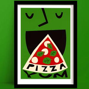 Pizza Print | Italian Food Art