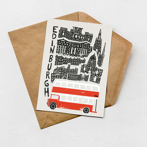 Travel Cards: Edinburgh Card (Pack of 6)