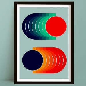 New Prints: Disco Sunset
