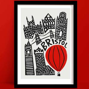 Uk City Prints: Bristol