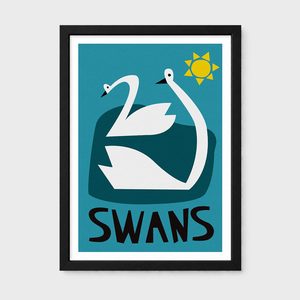Swans Print