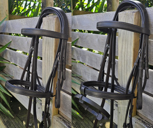 Bridles: GES Crown Snaffle Bridle | Havana Brown