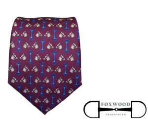 Horse Head And Bit Tie