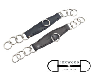 Bridle Accessories: Leather Combo Chain Guard Fine