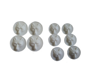 Foxhead Button Set White