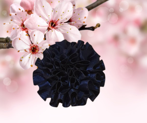 Lapels: Large Satin Fabric Lapel|Navy