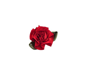 Lapels: Childs Satin Fabric Lapel | Red