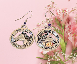 Hair Accessories Jewellery: Horse Head Earrings