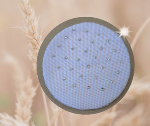 Hair Accessories Jewellery: White Rhinestone Hair Bun Net Fine