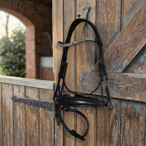 Bridles: Sophie Snaffle Bridle| Black