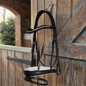 Bridles: Claudia Snaffle Bridle| Black