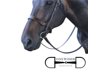 Bridle Accessories: Hurlford Patent Leather Noseband