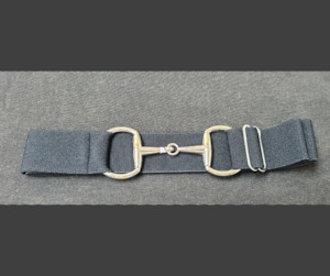 Sale: Snaffle Bit Elastic Belt- Black