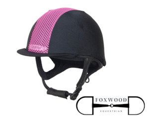 Helmets: Champion Helmet Cover Hot Pink & Black