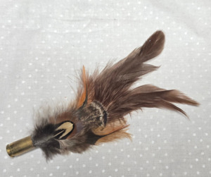 Small Feather Hat Pin