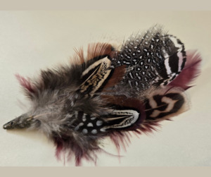 Small Feather Hat Pin