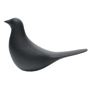 Home Decor: PEACE BIRD - BLACK