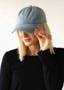 DENIM CAP - Light Blue