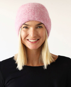 Archer House 1: BEANIE SOFT TOUCH - PINK FLECK