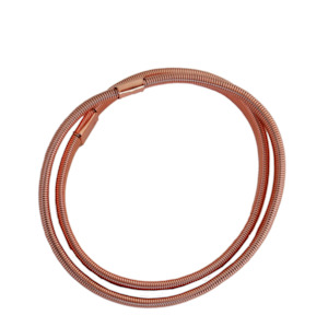 STRETCH METAL ARMBANDS - ROSE GOLD