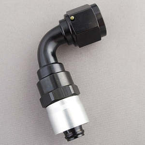 Hose Ends Sport Crimp: 90 Deg Sport Crimp Hose End Fragola