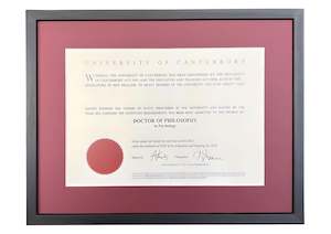 Ready-made Frame: Degree