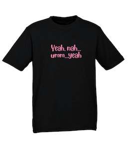 Whats The Tee: Tee - I'm Undecided (Black)