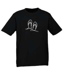 Whats The Tee: Tee - Jandal Life (Black)