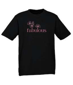 Whats The Tee: Tee - Fabulous (Black)