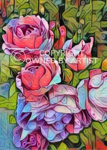 Posters Prints: Rosebush