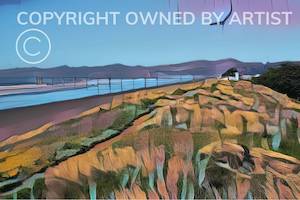 Posters Prints New Brighton: Dunes