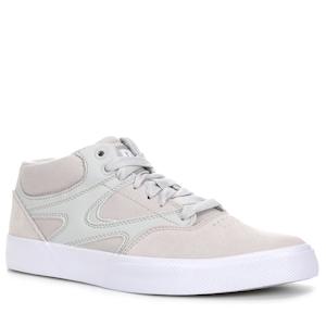 Mens Sale Sneakers: DC Shoes Kalis Vulc Mid Grey