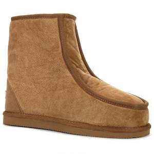 Mens Slippers: Mi Woollies Emu Walnut