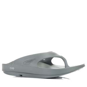 Unisex Sandals: Oofos OOriginal Thong Olive