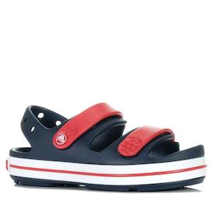 Kids Sandals: Crocs Kids Crocband Cruiser Sandal Navy/Red