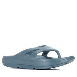 Mens Sandals: Skechers Relaxed Fit: Reply - Re-Bounce 3 Point Slate