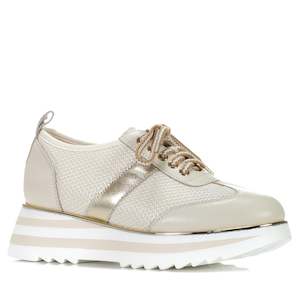 Womens Sale Sneakers: Alfie & Evie Harmony Cream