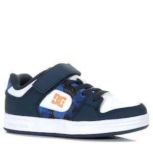 Kids Sale: DC Shoes Manteca 4 V Shady Blue/Orange