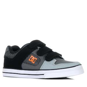 DC Shoes Pure Velcro Grey/Orange