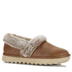 Slippers: Skechers Cozy Up 169027 Chestnut