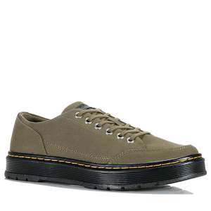 Dr Martens Brookline Canvas 6 Tie Olive