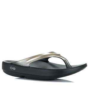 Womens Sandals: Oofos OOlala Latte/Natural