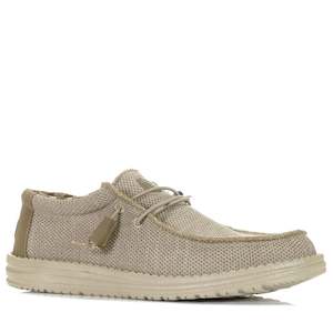 Mens Sale Shoes: Hey Dude Mens Wally Sox Beige