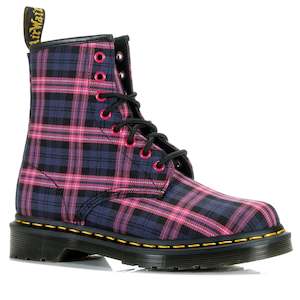 Dr Martens 1460 Pink Multi Tartan