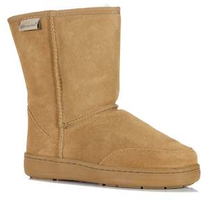 Slippers: Mi Woollies Piha Short Walnut