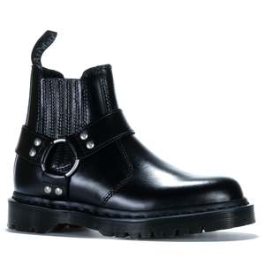 Dr Martens 2976 Harness Chelsea Black Analine