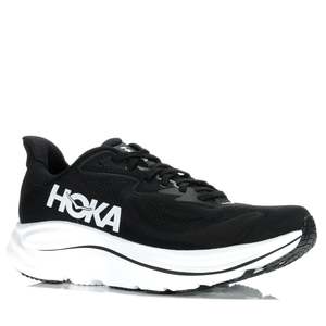 Hoka Clifton 10 Wide (2E) Black/White