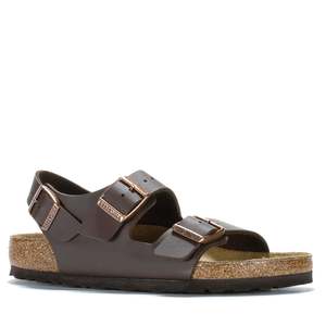 Birkenstock Milano Birko-Flor (Regular) Dark Brown